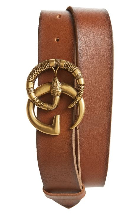 gucci brown belt womens|Gucci belt snake women.